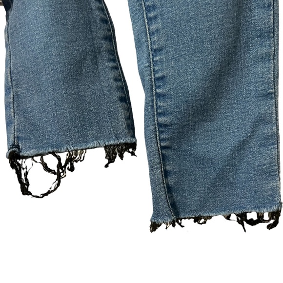 Free People High Waisted Pull on Skinny Jeans Size 26 - Picture 5 of 6